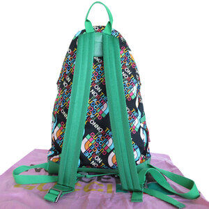 Gucci multicolor The Face backpack green North black